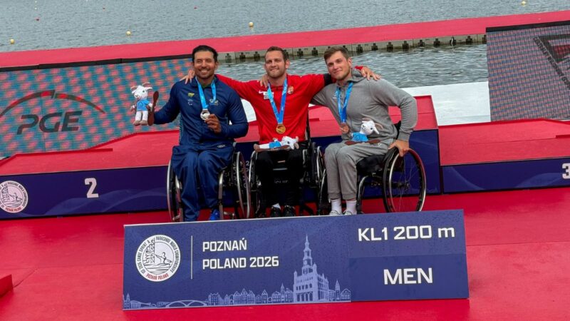 SÃO BERNARDO CONQUISTA PRATA NO MUNDIAL DE PARACANOAGEM COM LUÍS CARLOS CARDOSO