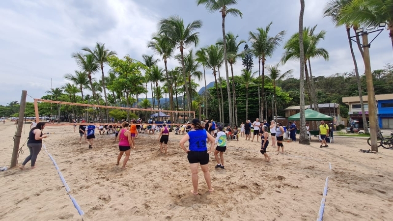 ILHABELA PROMOVE FESTIVAL DE VÔLEI PARA ALUNOS A PARTIR DOS 50 ANOS NESTE SÁBADO